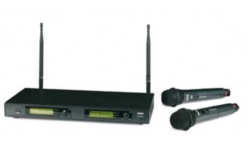Bộ 2 micro không dây cầm tay UHF Fonestar MSH-895-512