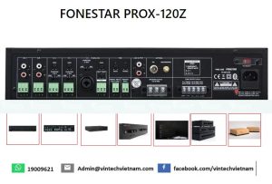 Amply Mixer 120W Fonestar PROX-120Z